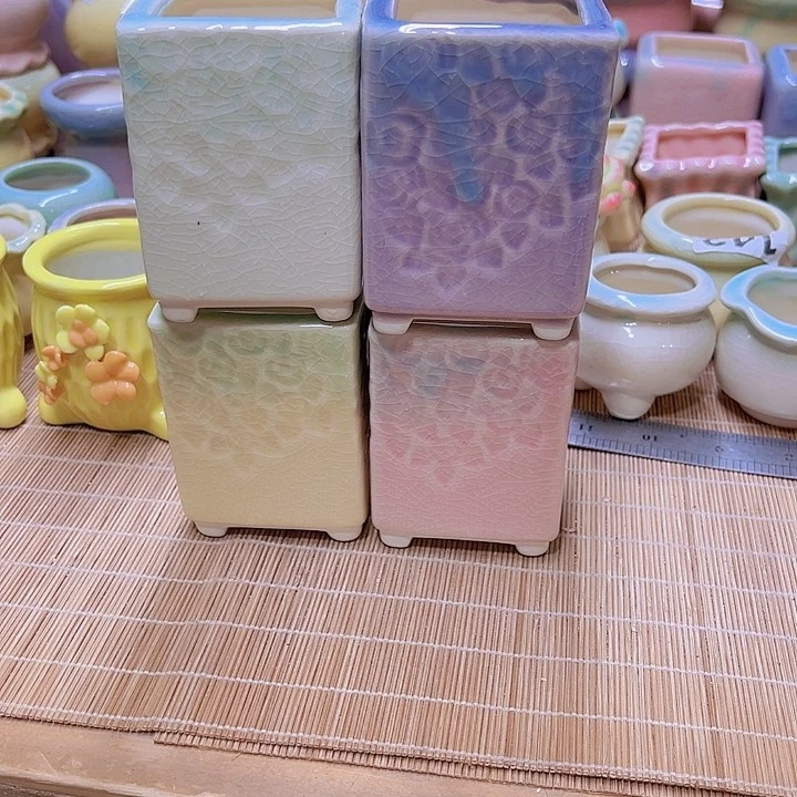 红陶陶瓷花盆当场满12包邮