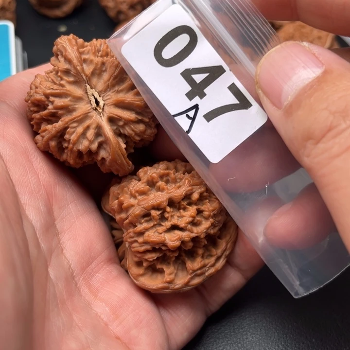 忘****桃核把件漫天星46个