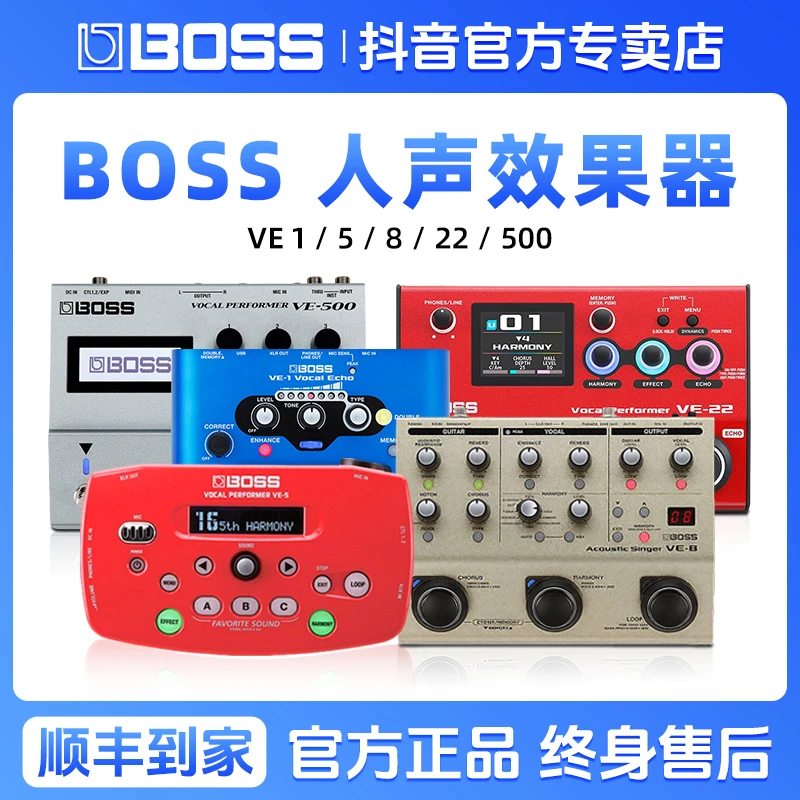 Roland/罗兰BOSS VE-1/5/8/22/500 人声效果器