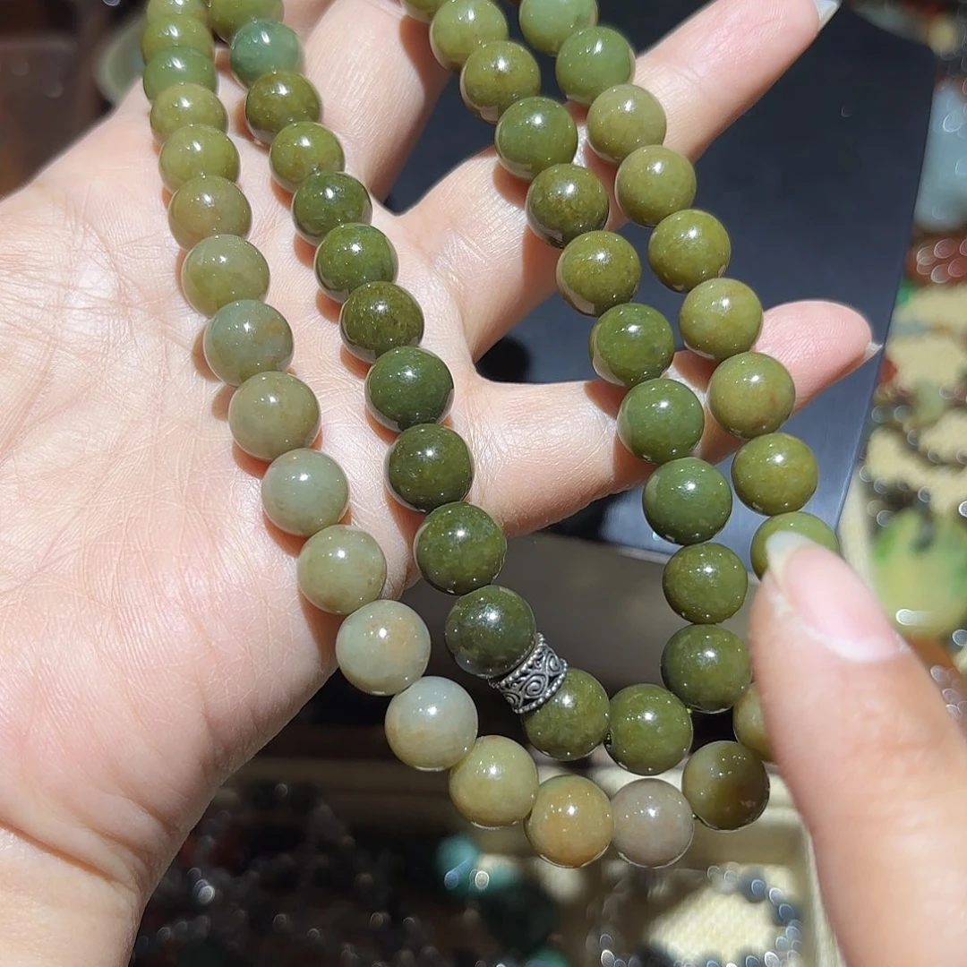 翡翠未镶嵌颈饰原创