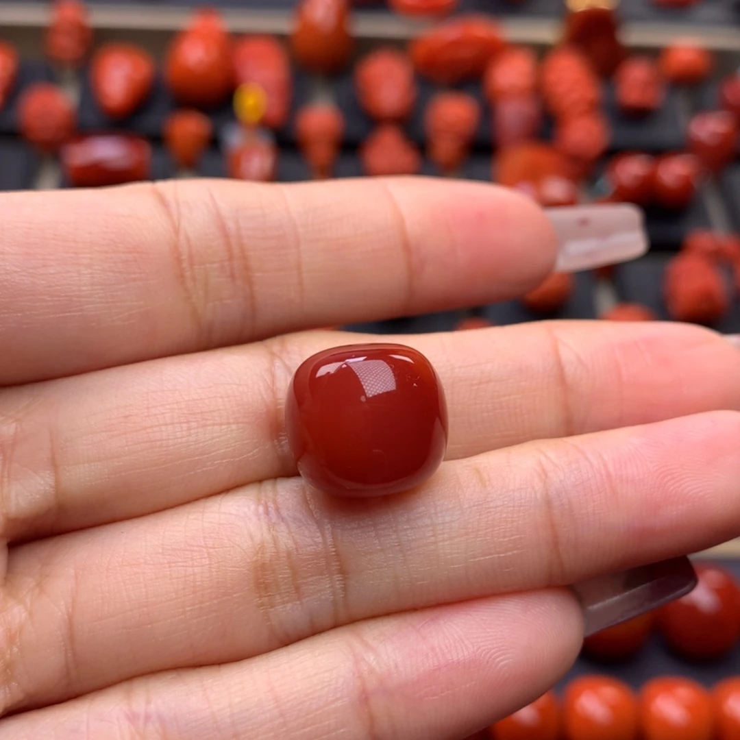【闪购商品】南红玛瑙老型单珠13.4✖️12.4mm未镶嵌