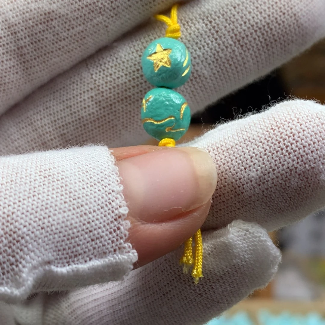 绿松石未镶嵌挂件