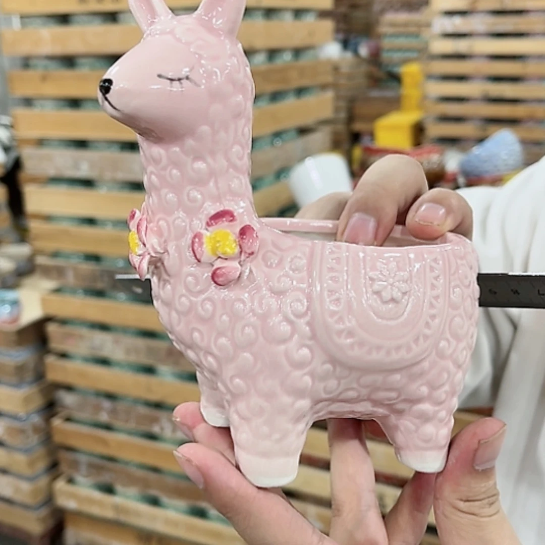 【闪购商品】陶瓷花盆