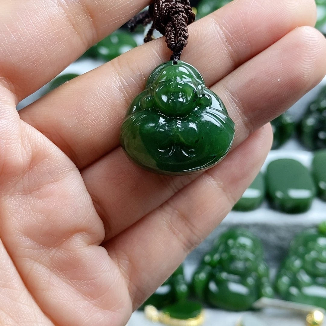 和田玉（碧玉）未镶嵌颈饰