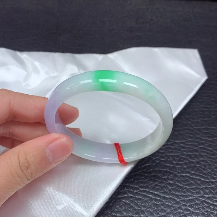 翡翠手镯（贵妃镯）未镶嵌（15）