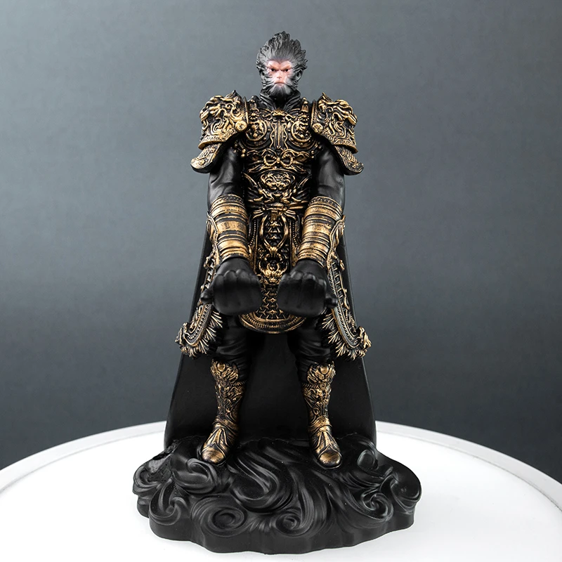 黑神话悟空周边游戏摆件手办车载创意装饰雕像孙悟空手机支架