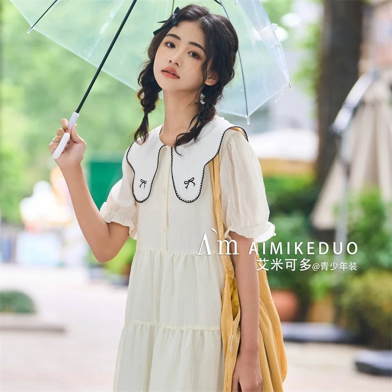 203女童时尚休闲连衣裙-249516