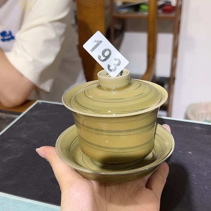 龙泉云间青瓷小米茶器