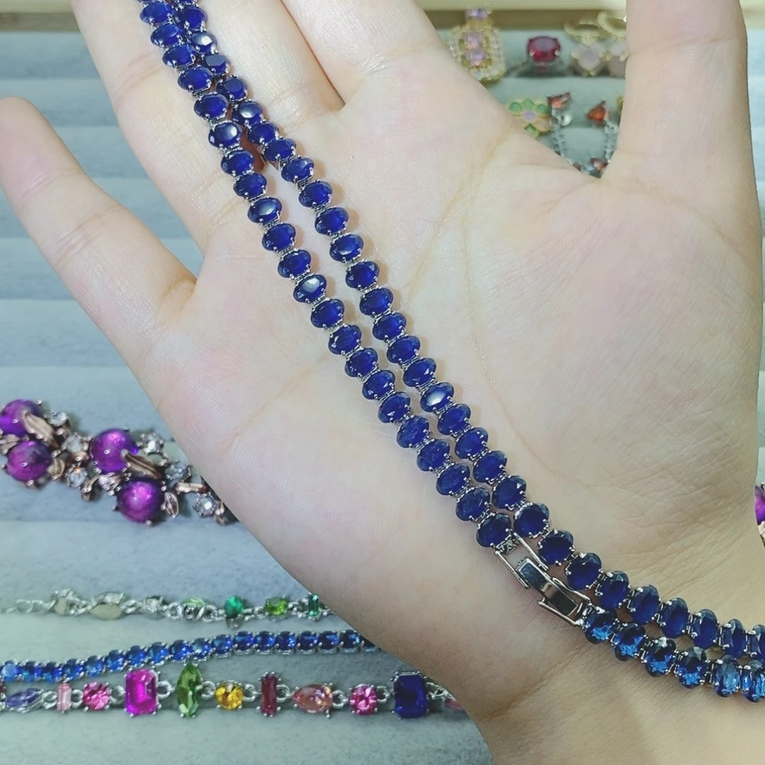 【闪购商品】银S925镶嵌耳饰托帕石