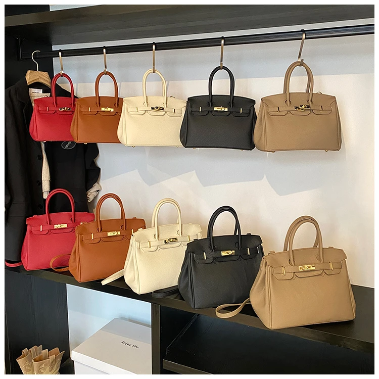 2025春季铂金手提包高级经典单肩包女士简约休闲时尚轻奢气质休闲