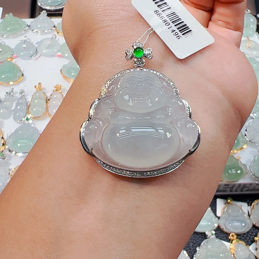 项链未镶嵌翡翠佛公