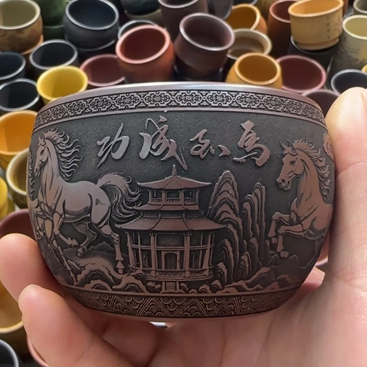 茶杯紫砂全手工制作工艺
