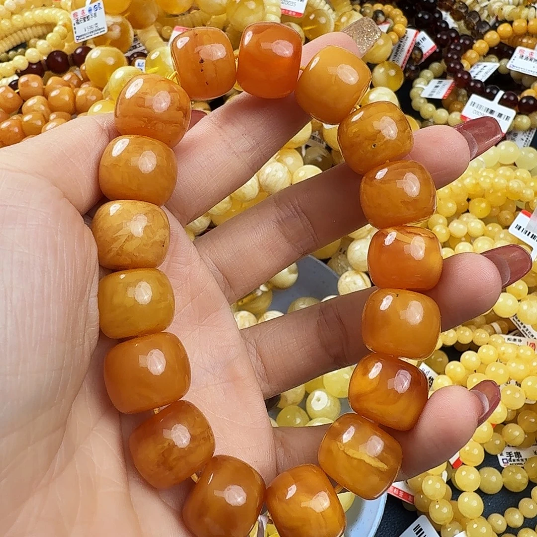 琥珀未镶嵌珠宝奇石