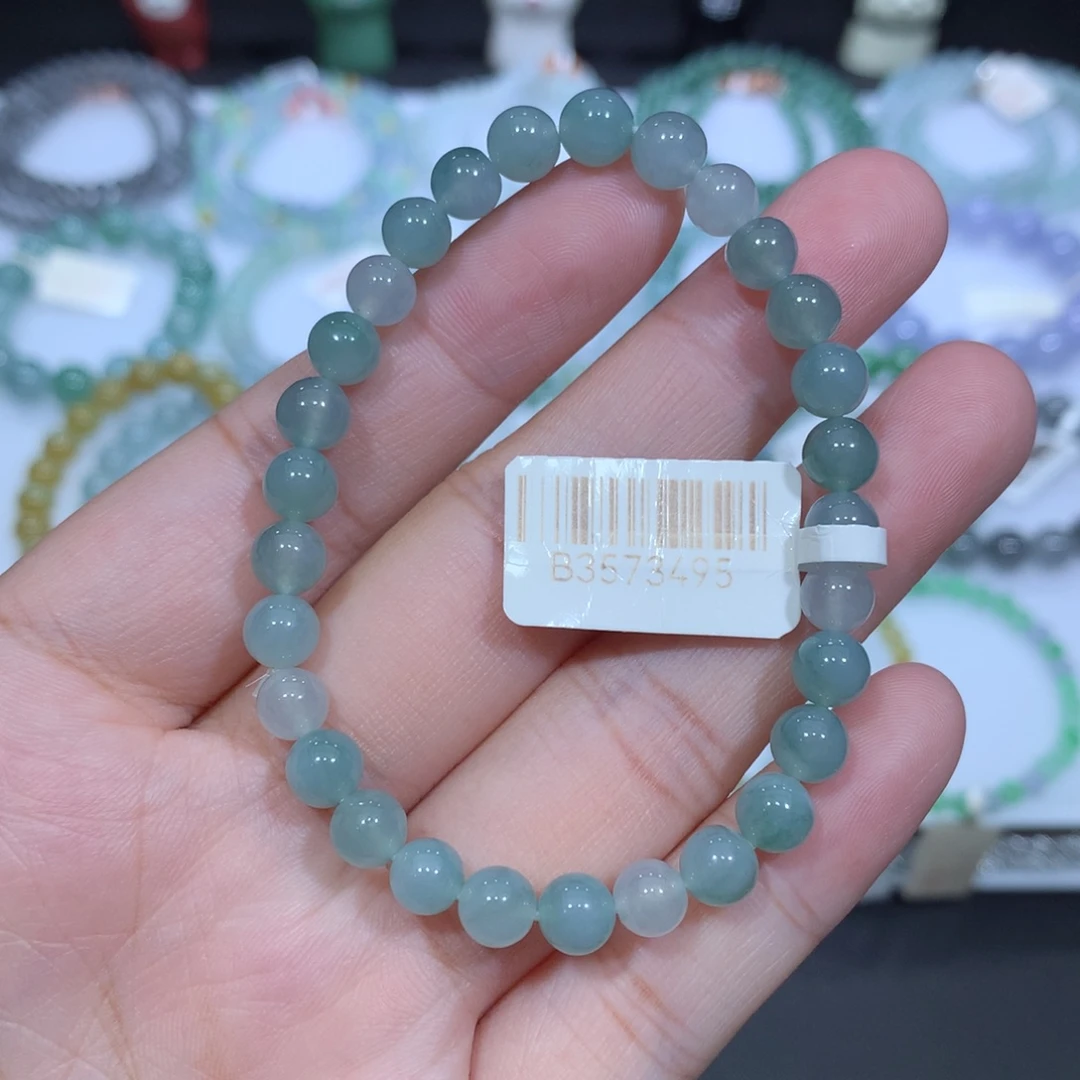 未镶嵌手串翡翠天然