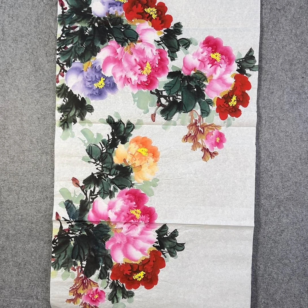 国画036 花鸟在此鸣叫的日子
