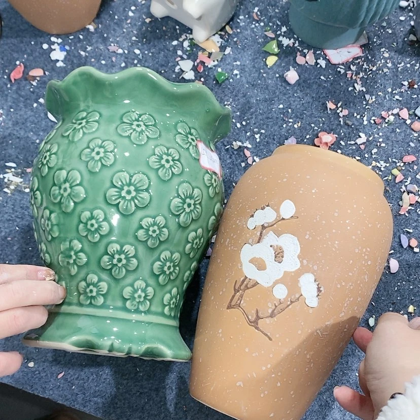 【闪购商品】红陶陶瓷花盆，多肉花盆