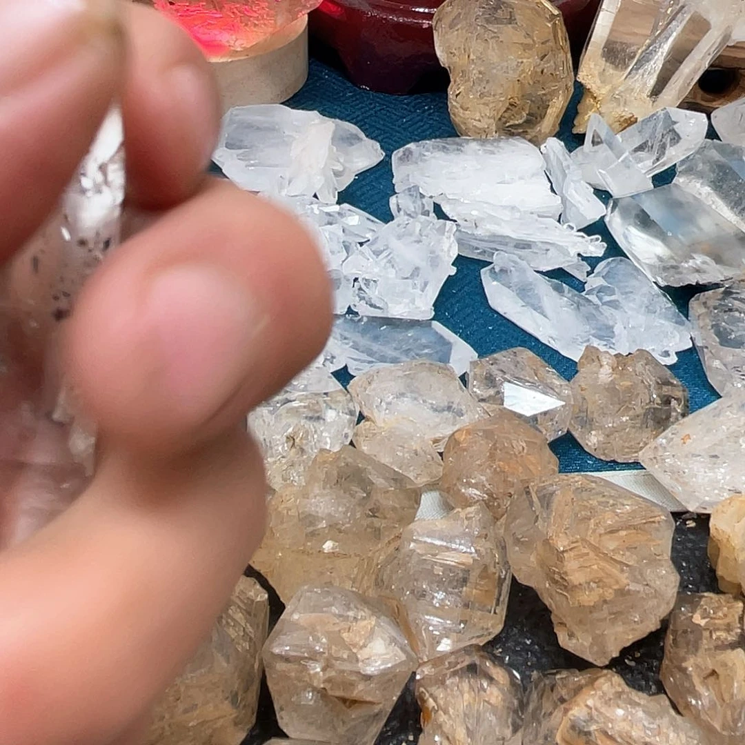 水晶珠宝半成品未镶嵌自****器