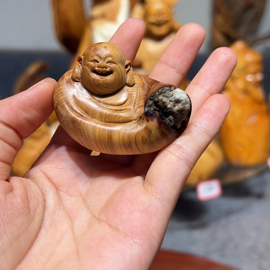 柏木（崖柏）崖柏木手把件摆件