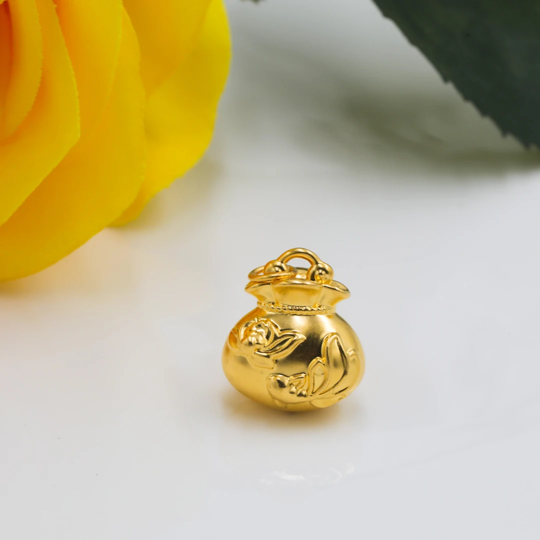 IBELOVE 足金999莲花小胖福吊坠/0.97/AFE-3-高1