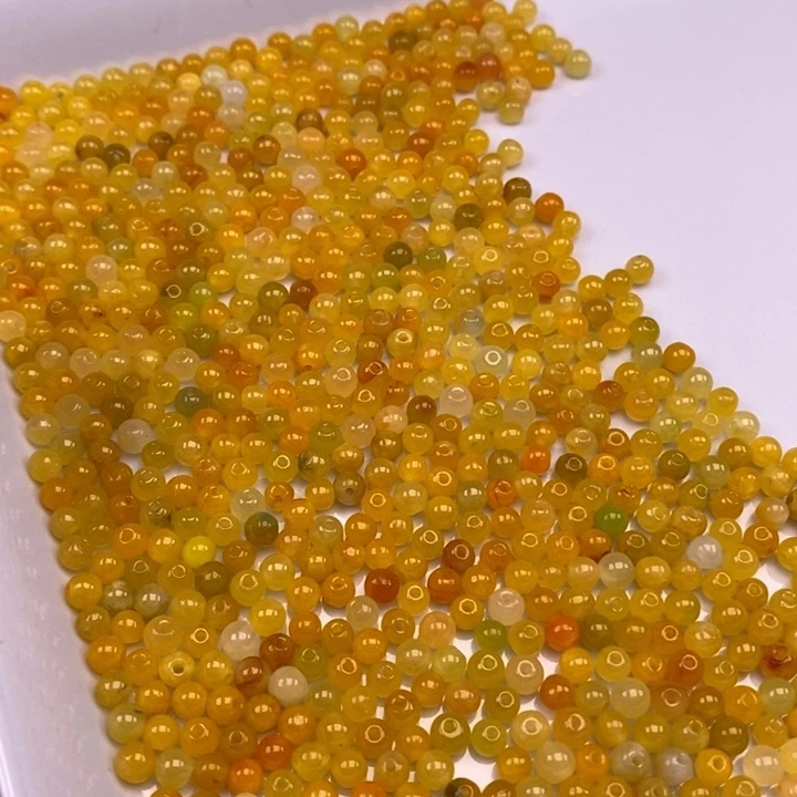 玛瑙/玉髓未镶嵌100个黄翡卡4