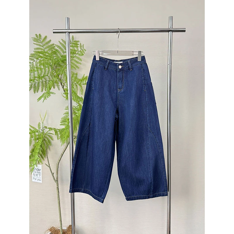 【女装优选】GUMG-夏季休闲花苞八分裤GM20298