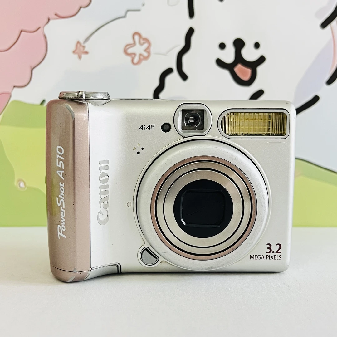 9新 Canon/佳能 a510 320w像素4倍光学变焦 自备五号电池