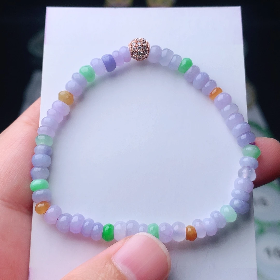 未镶嵌手链翡翠翡翠