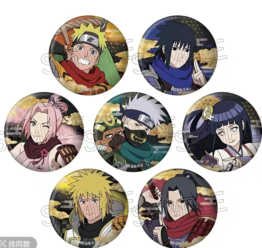 【拆盒】《火影忍者》正版日谷疾风传忍武者系列吧唧徽章盲盒（代拆）