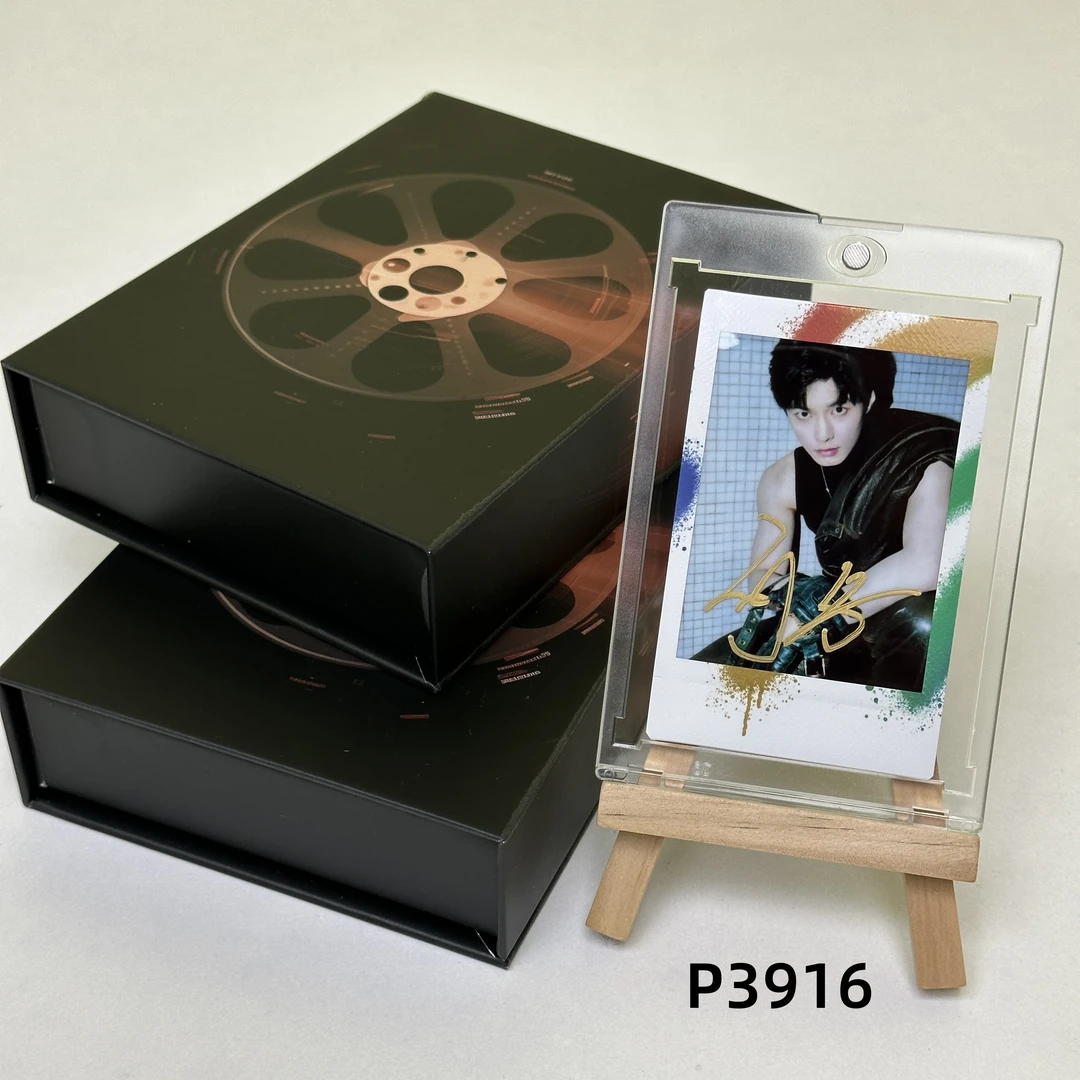P3916 何与 正品拍立得照片 涂鸦边框