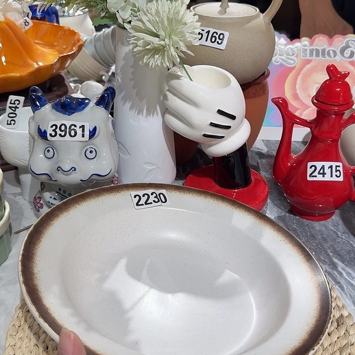 瓷片微瑕陶瓷介意慎拍2230