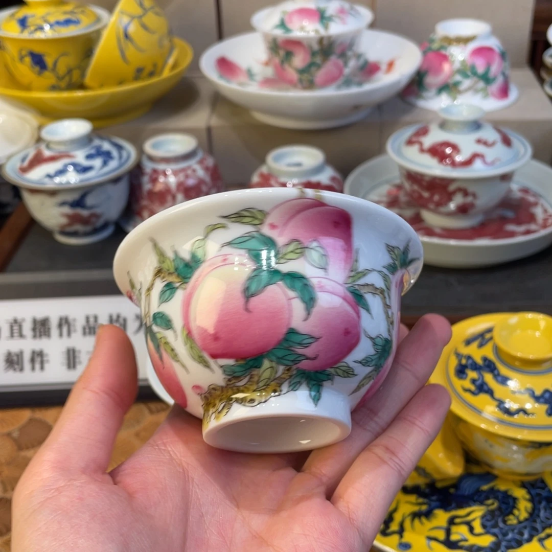盖碗景德镇陶瓷陶瓷茶具套装家用