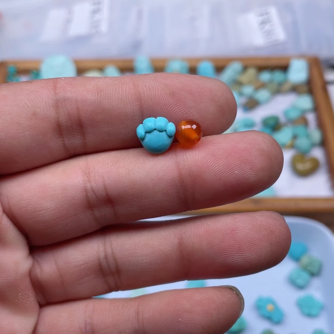 四***运南红玛瑙未镶嵌颈饰187