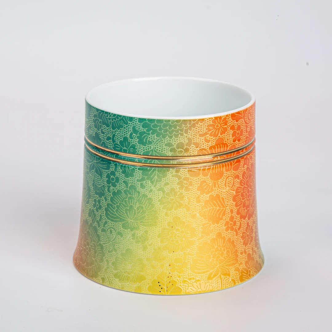 [ZM]大号 时来运转杯 暮影疏丛 扒花·万花纹 280ml