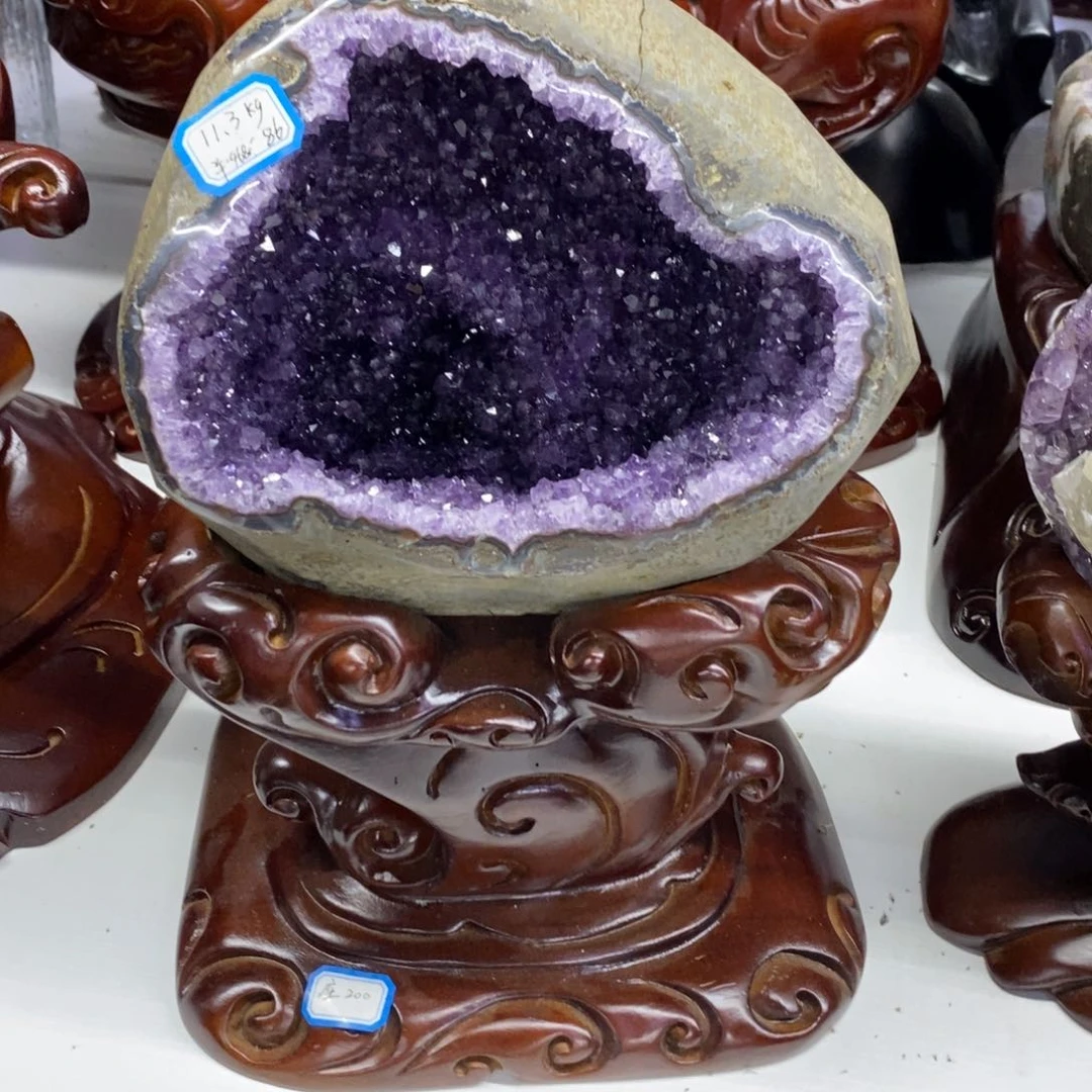 未镶嵌紫晶大型摆件（非配饰）小葛