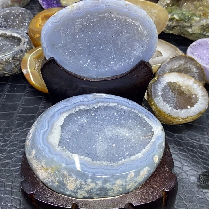 水晶珠宝半成品未镶嵌聚宝盆