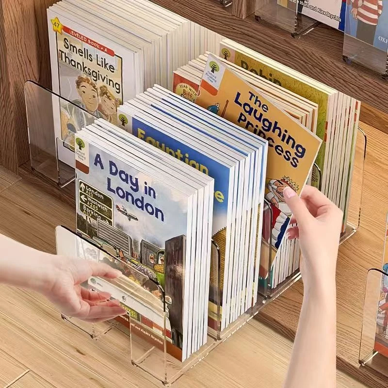 儿童raz绘本收纳神器分级阅读桌面牛津树海尼曼书柜整理箱置物架