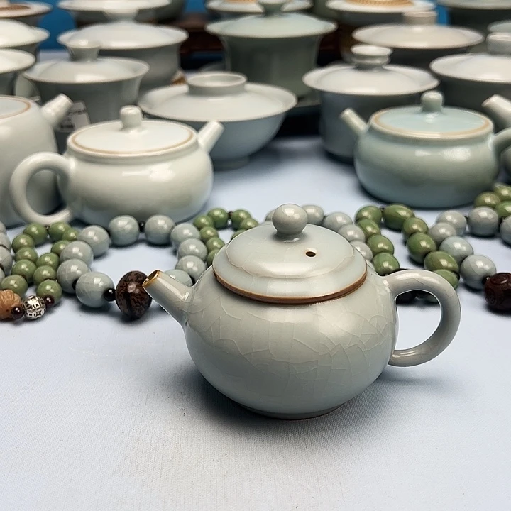 杯仿古釉融天壶原矿原釉原产地