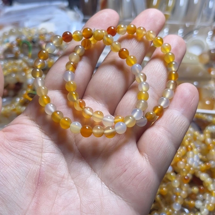 玛瑙/玉髓颈饰未镶嵌火****站003