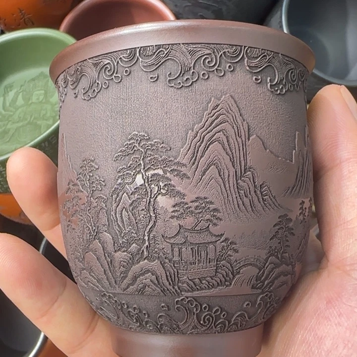 茶杯紫砂全手工制作工艺