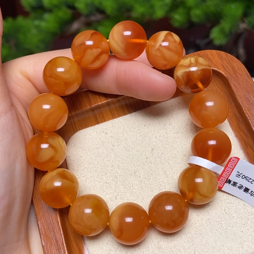 【闪购商品】未镶嵌蜜蜡手链手串