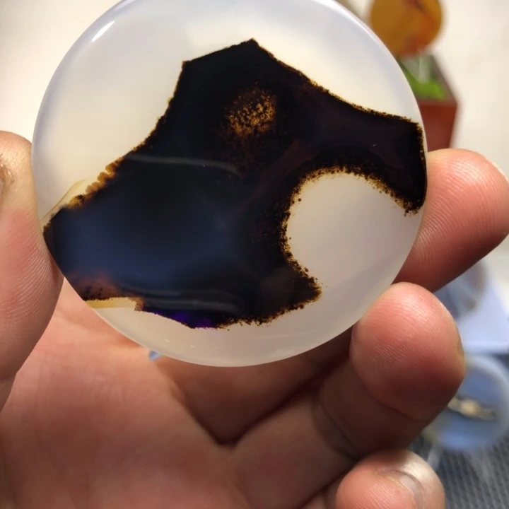 玛瑙/玉髓合金颈饰