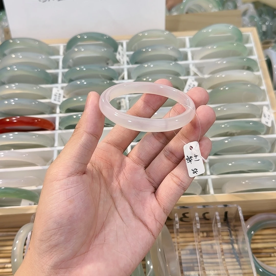 手镯玛瑙/玉髓未镶嵌圈口56.1