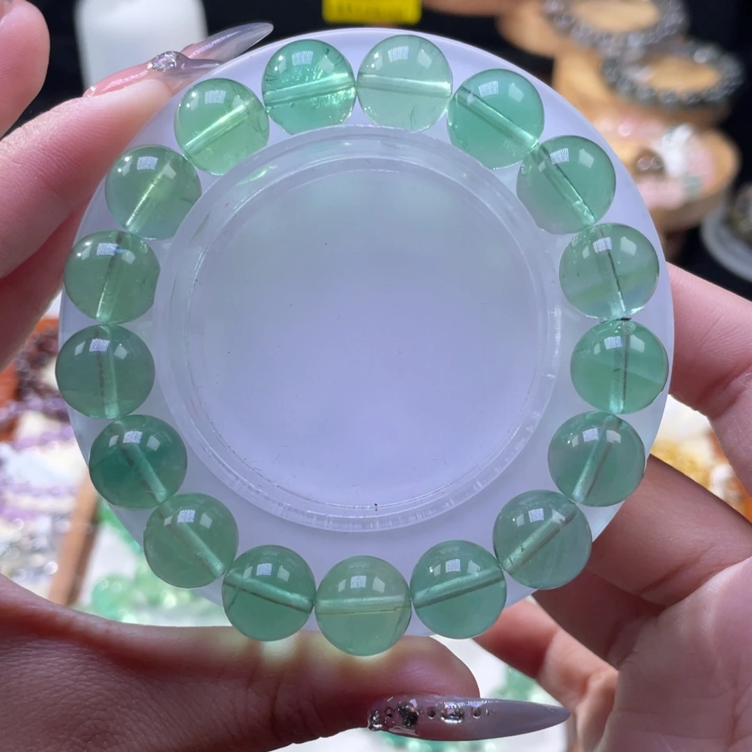 萤石手串未镶嵌萤石