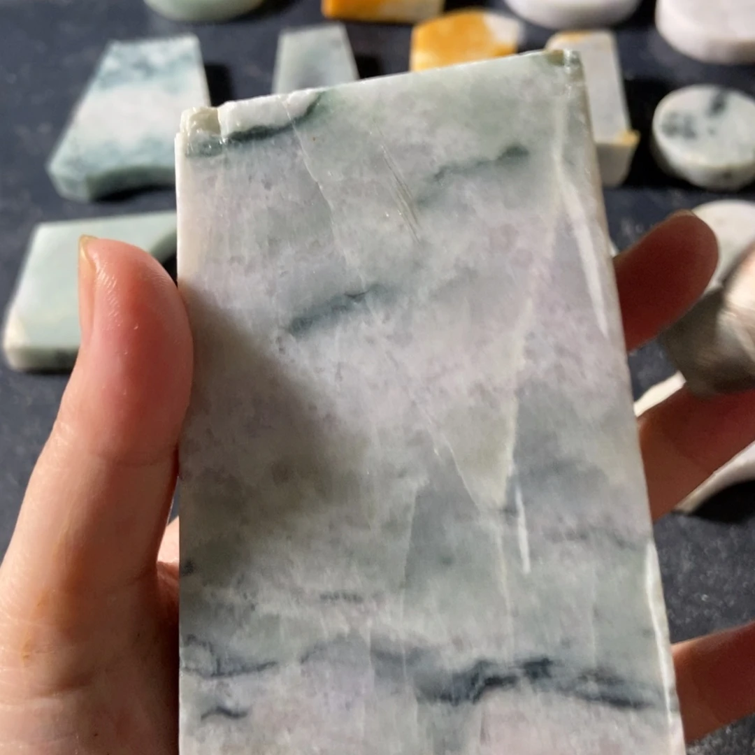 翡翠未镶嵌挂件天然翡翠