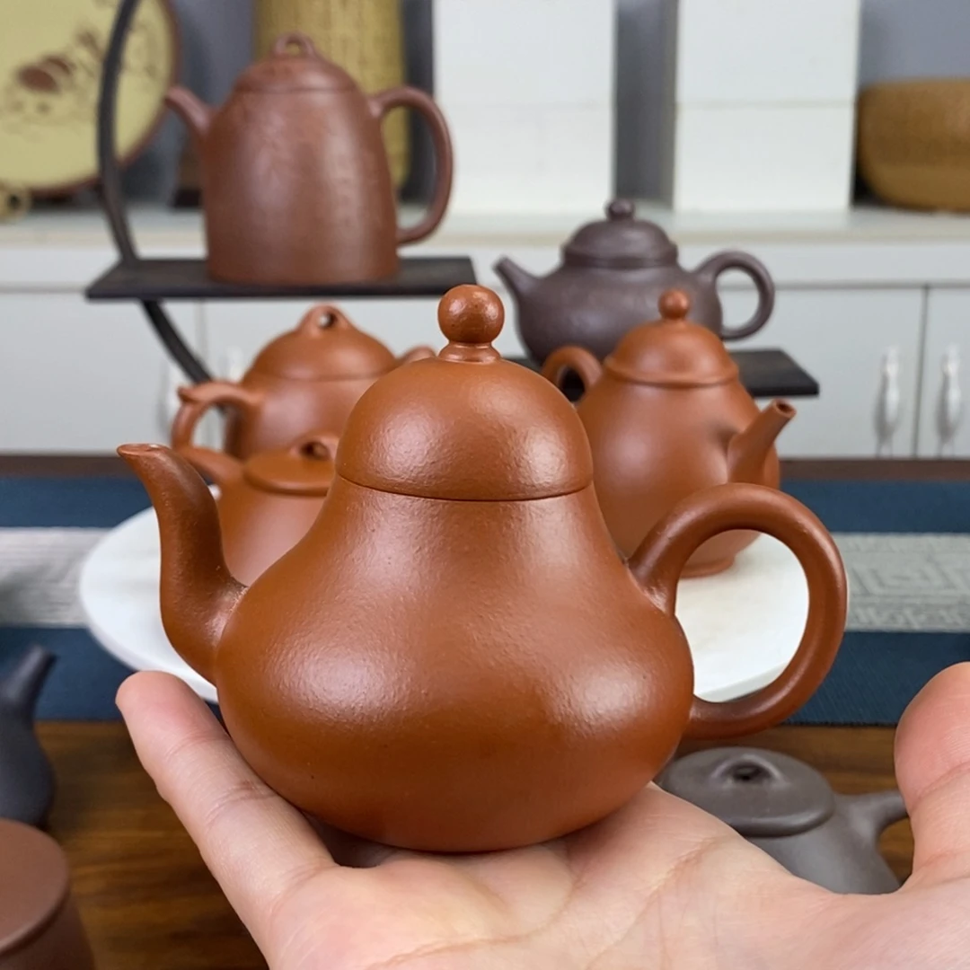 珞***颐紫砂茶壶新粉元旦