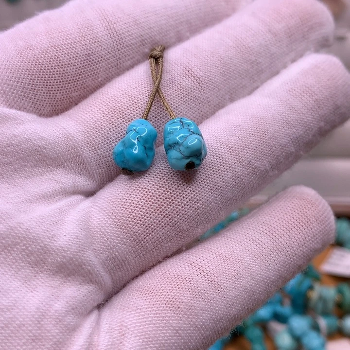 姚***發绿松石未镶嵌原矿