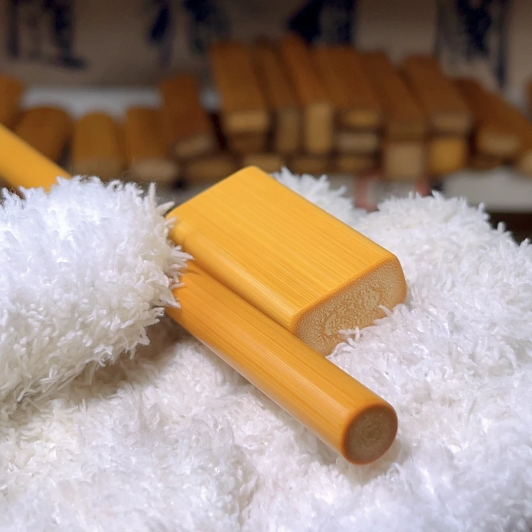 竹小细细一物一拍实心竹