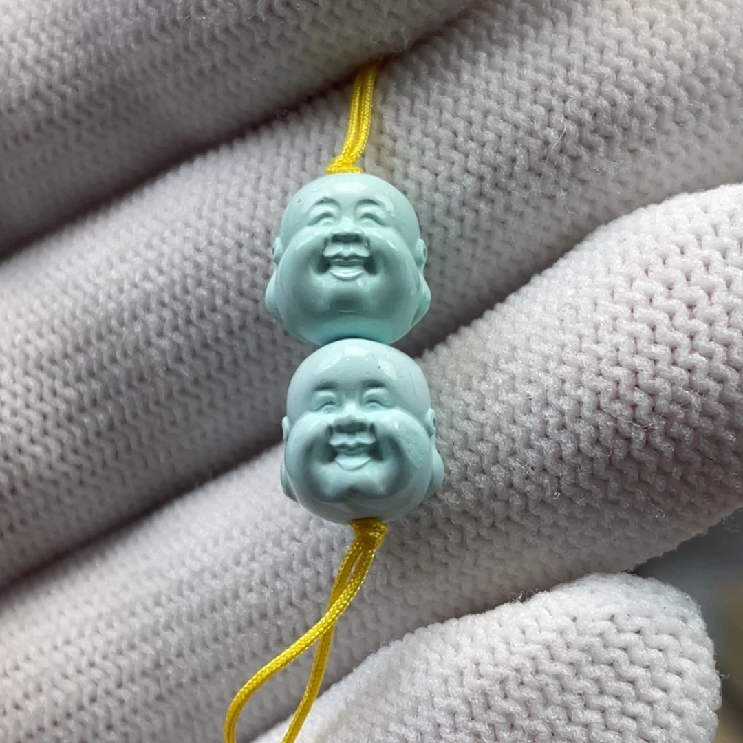 绿松石未镶嵌挂件