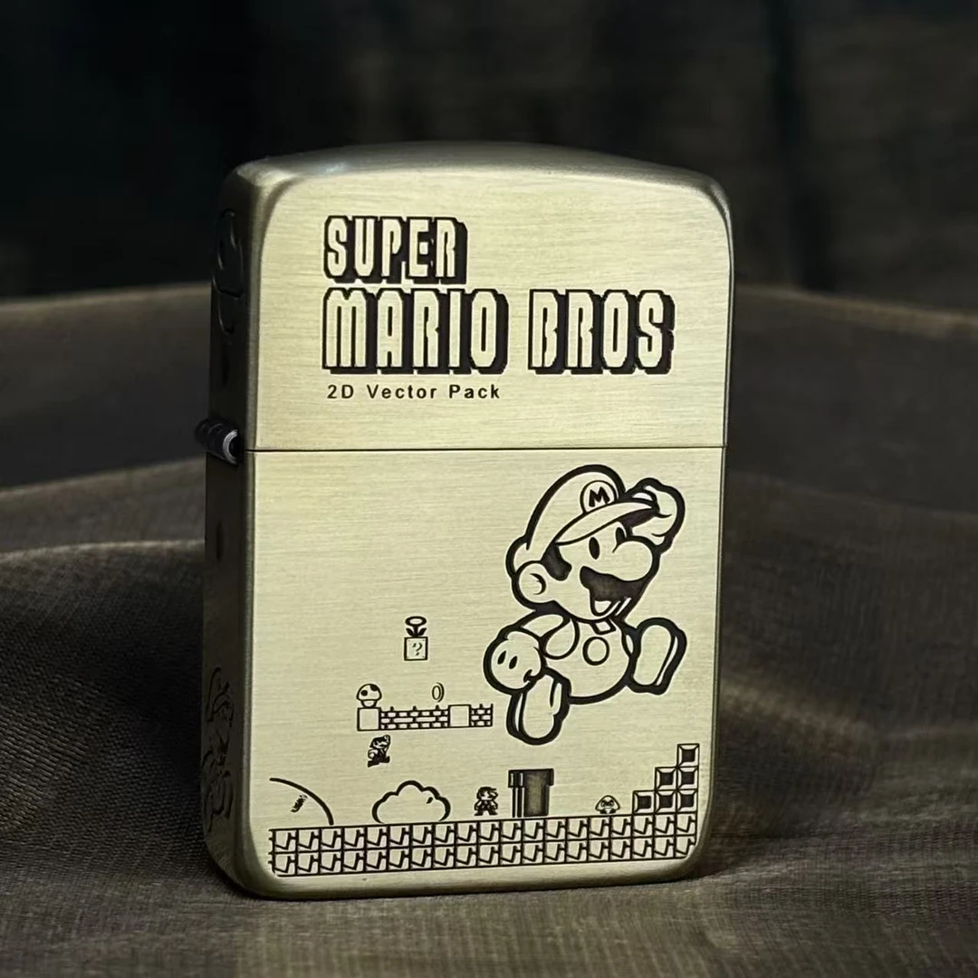 ZIPPO 打火机正品  1941黄铜玛丽 1480【大白专属】