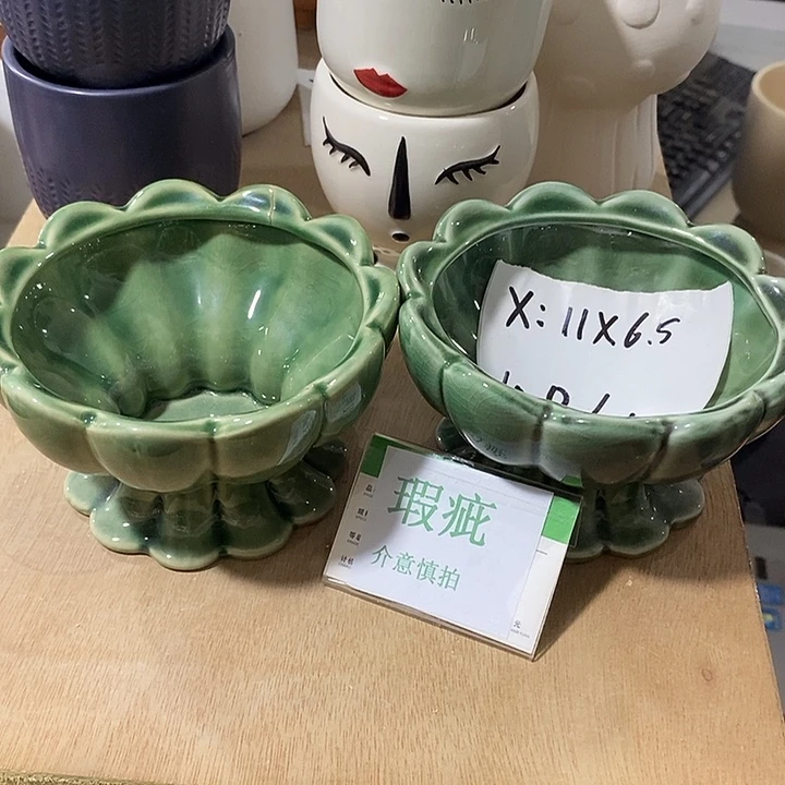 紫砂花盆水培盆发无孔